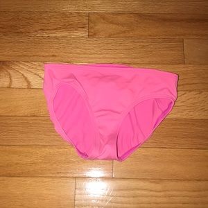 Pink bathing suit kids bottoms